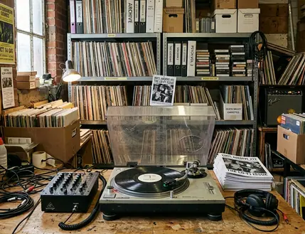 Image showing vinyl_archive