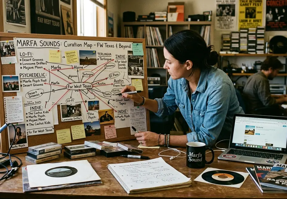 Curation map