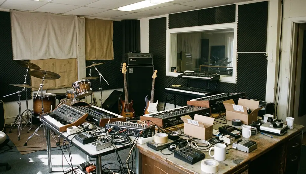 Image showing recording room